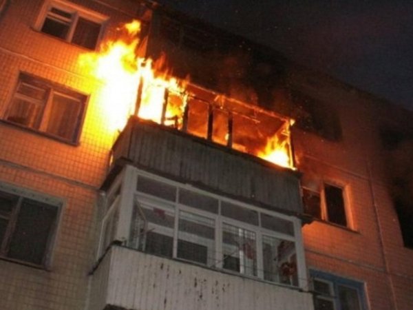 Женщина пострадала при пожаре в Ростовской области