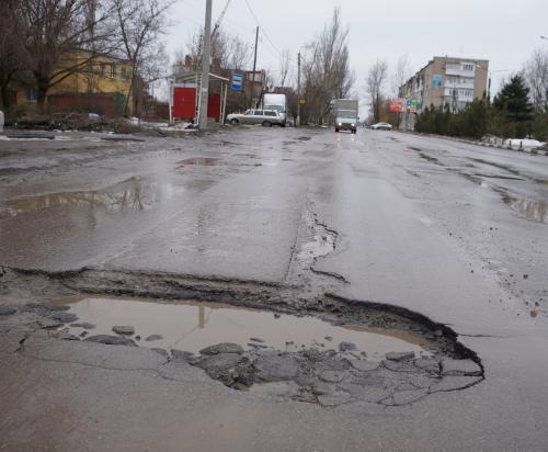 В южной части города будут ремонтировать дороги